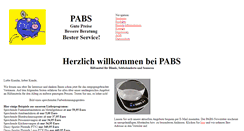 Desktop Screenshot of pabs-online.de